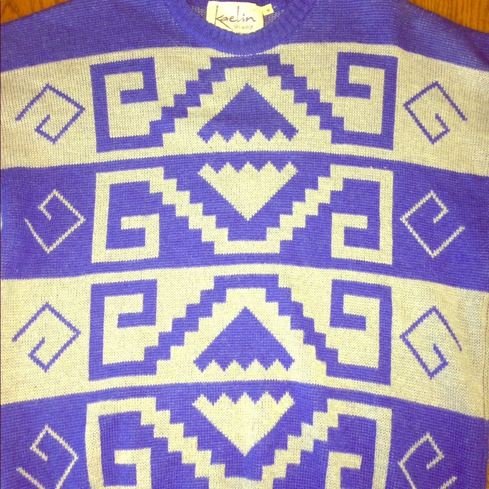 Vintage Kaelin Ski wear Sweater